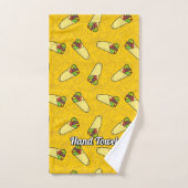 Tortilla Sandwich Wrap Bad Handdoek (Handdoek)