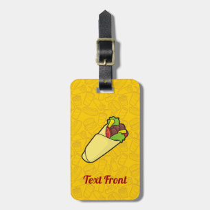 Tortilla Sandwich Wrap Bagagelabel