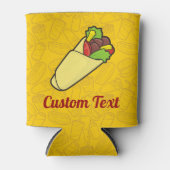 Tortilla Sandwich Wrap Blikjeskoeler (Voorkant)