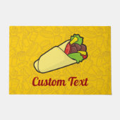 Tortilla Sandwich Wrap Doormat Deurmat (Voorkant)