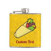Tortilla Sandwich Wrap Fles Heupfles (Voorkant)