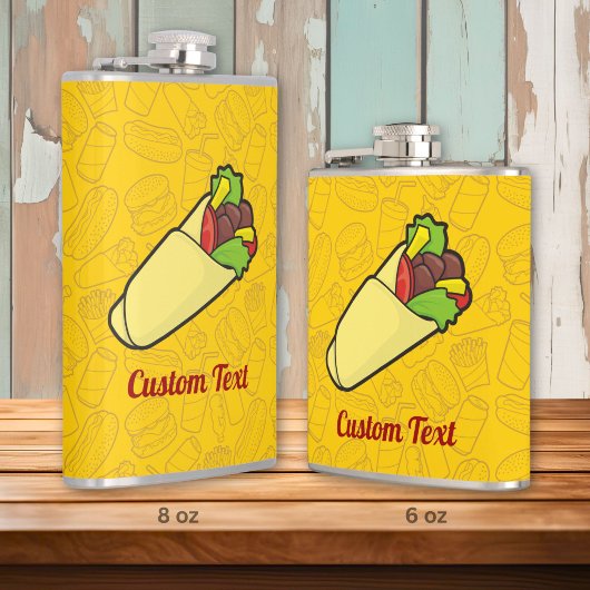 Tortilla Sandwich Wrap Fles Heupfles