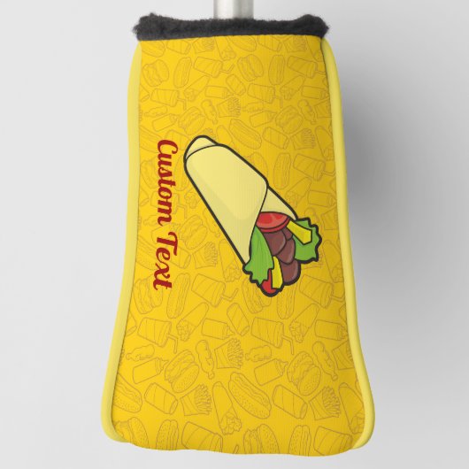 Tortilla Sandwich Wrap Golfheadcover (Draai 90)