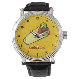 Tortilla Sandwich Wrap Horloge