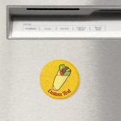 Tortilla Sandwich Wrap Magneet (Insitu (Vaatwasser))