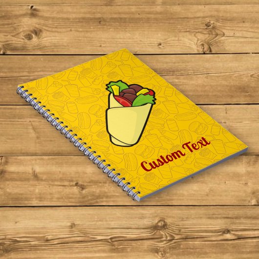 Tortilla Sandwich Wrap Notitieboek
