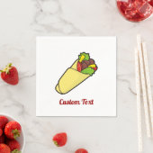 Tortilla Sandwich Wrap Paper Napkins Servet (Insitu)