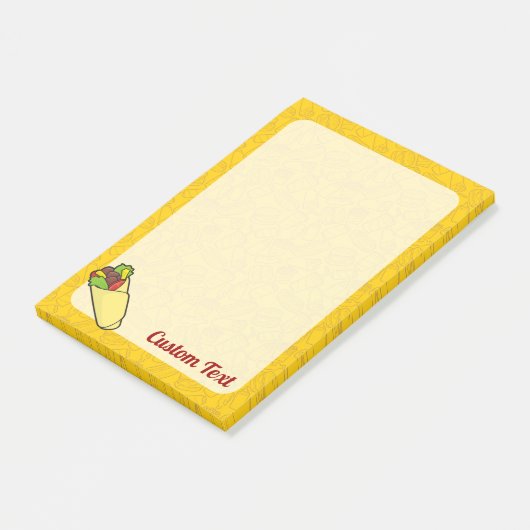 Tortilla Sandwich Wrap Post-it® Notes (Schuin)