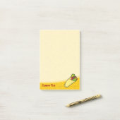 Tortilla Sandwich Wrap Post-it® Notes (Op bureau)