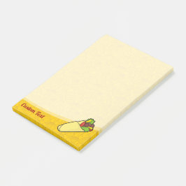 Tortilla Sandwich Wrap Post-it® Notes
