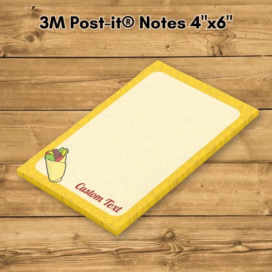 Tortilla Sandwich Wrap Post-it® Notes