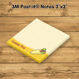 Tortilla Sandwich Wrap Post-it® Notes