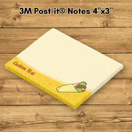 Tortilla Sandwich Wrap Post-it® Notes