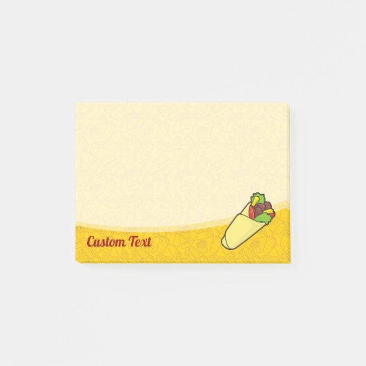 Tortilla Sandwich Wrap Post-it® Notes (Voorkant)