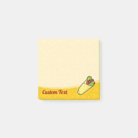 Tortilla Sandwich Wrap Post-it® Notes (Voorkant)