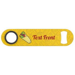 Tortilla Sandwich Wrap Speed Bottle Opener Flessenopener