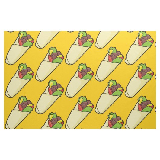 Tortilla Sandwich Wrap Stof (Fat Quarter)