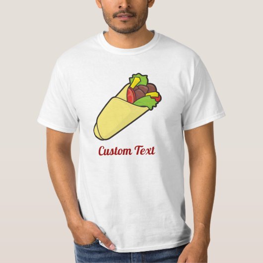 Tortilla Sandwich Wrap T-Shirt (Voorkant)
