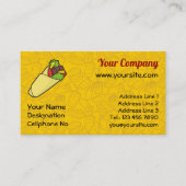 Tortilla Sandwich Wrap Visitekaartje (Voorkant)