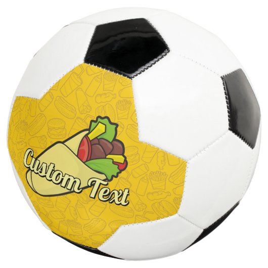 Tortilla Sandwich Wrap Voetbal (Drie kwart)