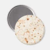 Tortilla shell fridge magnet (Voorkant / Achterkant)