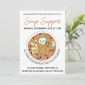 Tortilla Soup Cookoff Mededinging Super Food Kaart (Staand voorkant)