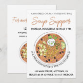 Tortilla Soup Cookoff Mededinging Super Food Kaart (Voorkant / Achterkant)