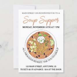 Tortilla Soup Cookoff Mededinging Super Food Kaart