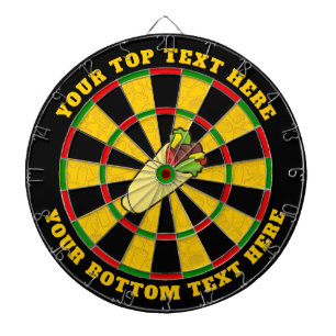 Tortilla Wrap Dartboard met de Tekst van de Douane Dartbord