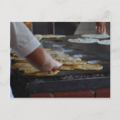 Tortillas wordt gemaakt in de oude stad San Diego Briefkaart (Voorkant)