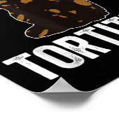 Tortitude Tortoiseshell Katteneigenaar Tortie Katt Poster (Hoek)