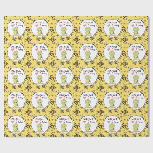 Tortoise Birthday Cadeaupapier (Vlak)