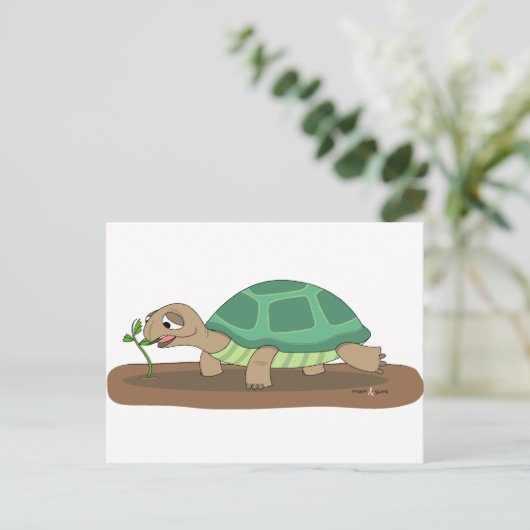 Tortoise Briefkaart (Staand voorkant)