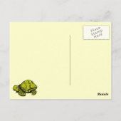Tortoise Briefkaart (Achterkant)