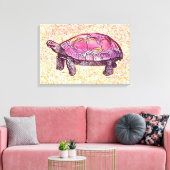 Tortoise Canvas Afdruk (Insitu (Woonkamer))