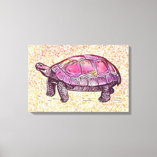 Tortoise Canvas Afdruk (Voorkant)