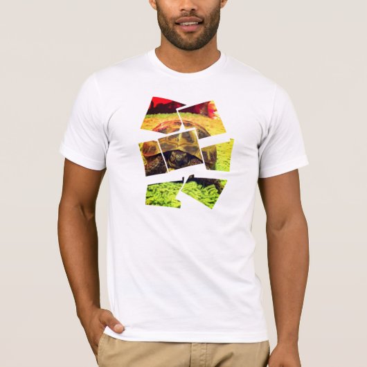 Tortoise Collage T-shirt (Voorkant)