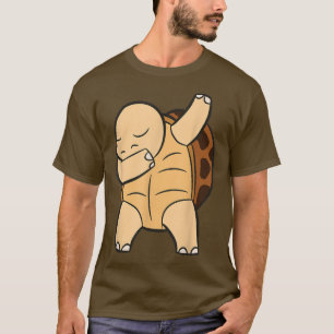 Tortoise Dabbing Cute Sulcata Tortoise T-shirt
