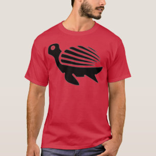 Tortoise Damas zee Natuur buitenshuis Cute  R T-shirt