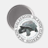 Tortoise de Galapagos Magneet (Voorkant / Achterkant)