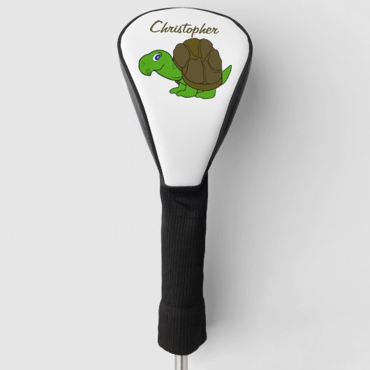 Tortoise Design Golfheadcover (Voorkant)
