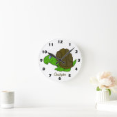 Tortoise Design Personalised Ronde Klok (Huis)