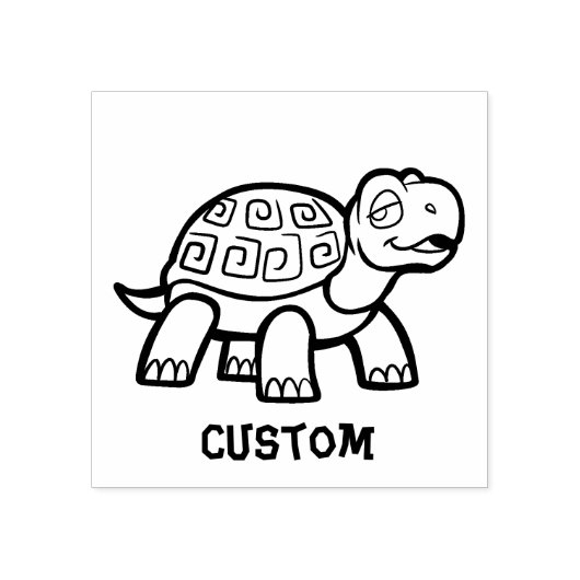 Tortoise Docent Stempel (Afrduk)