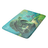 Tortoise en de Hare Art Badmat (Gekanteld)