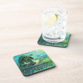 Tortoise en de Hare Art Onderzetter (Rechterzijde)