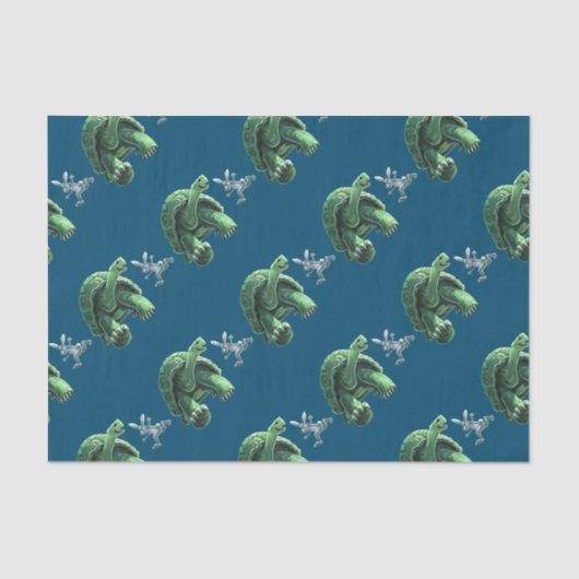 Tortoise en de Hare Art Tissuepapier (Voorkant)