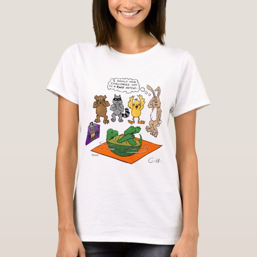 Tortoise en de Hare Revisted T-shirt (Voorkant)