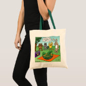 Tortoise en de Hare Revisted Tote Bag (Voorkant (product))
