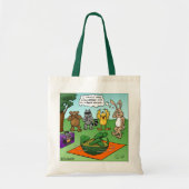 Tortoise en de Hare Revisted Tote Bag (Voorkant)