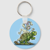 Tortoise en de Hare Sleutelhanger (Voorkant)